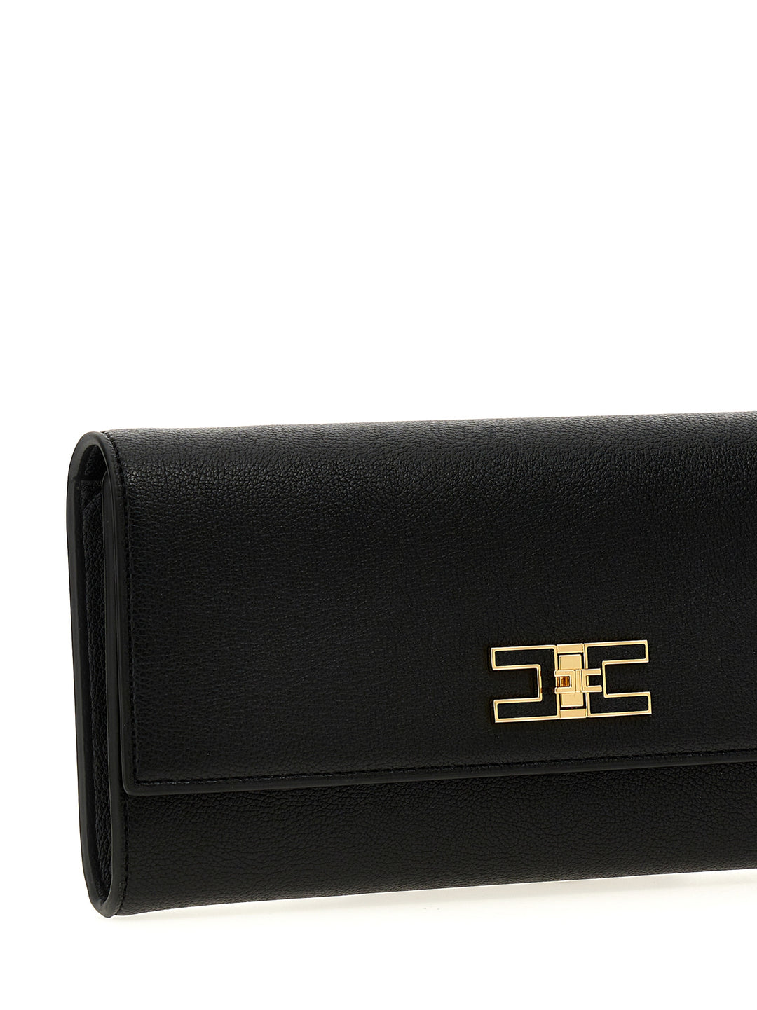 Logo  Bag Clutch Nero