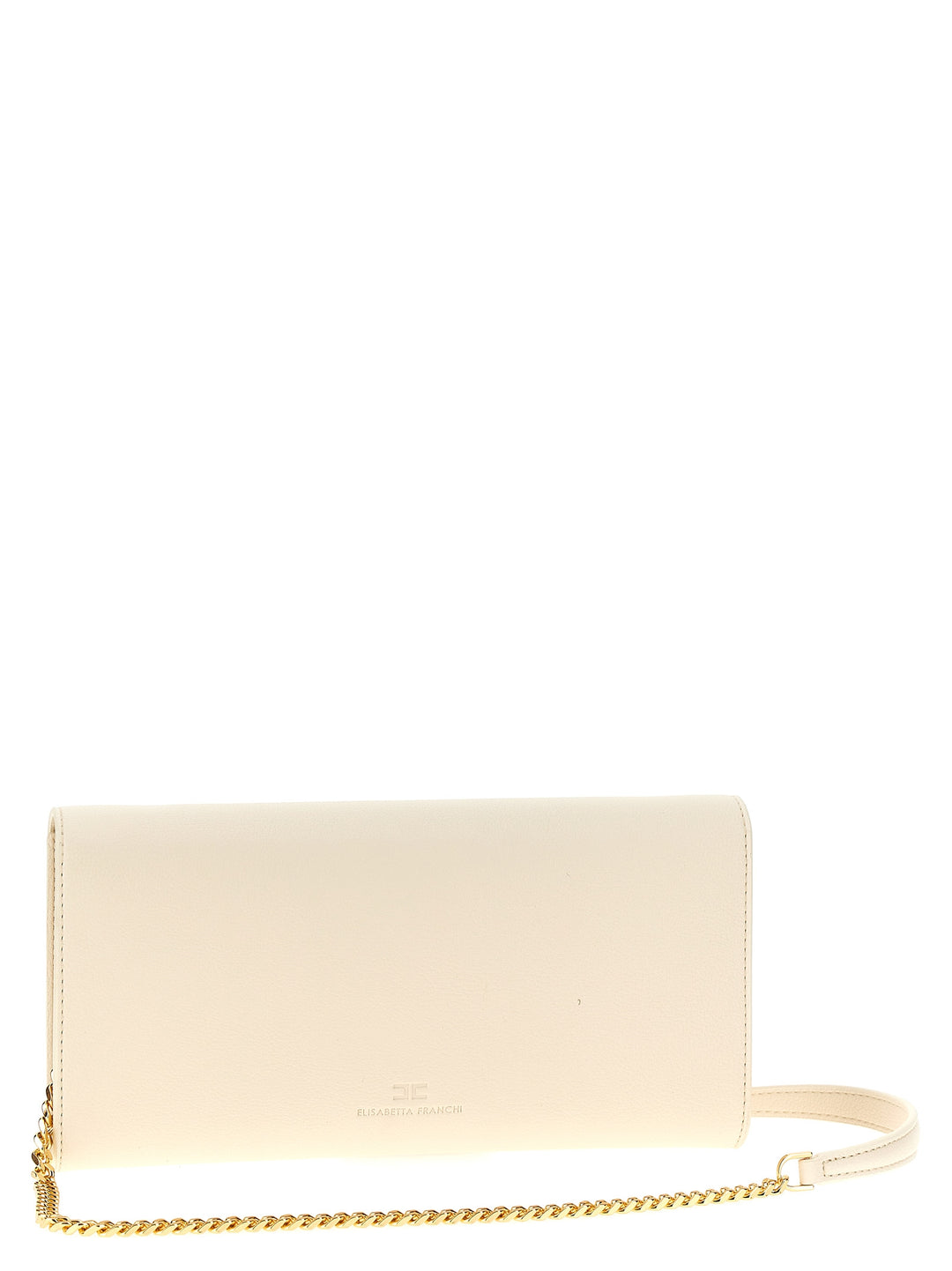 Logo  Bag Clutch Bianco