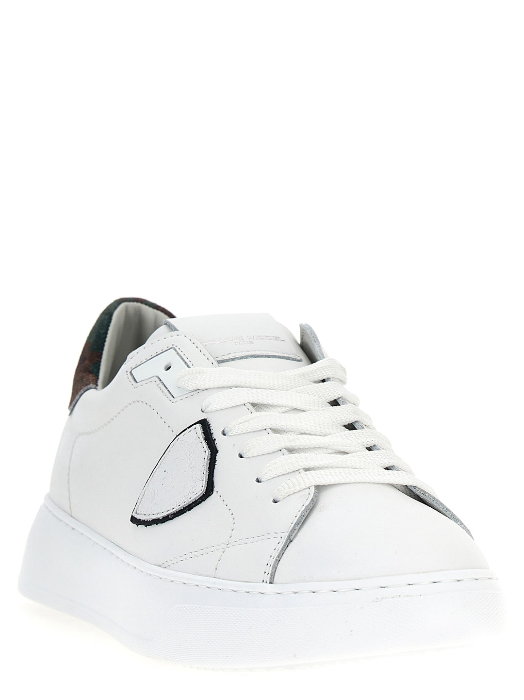 Temple Low Man Sneakers Bianco