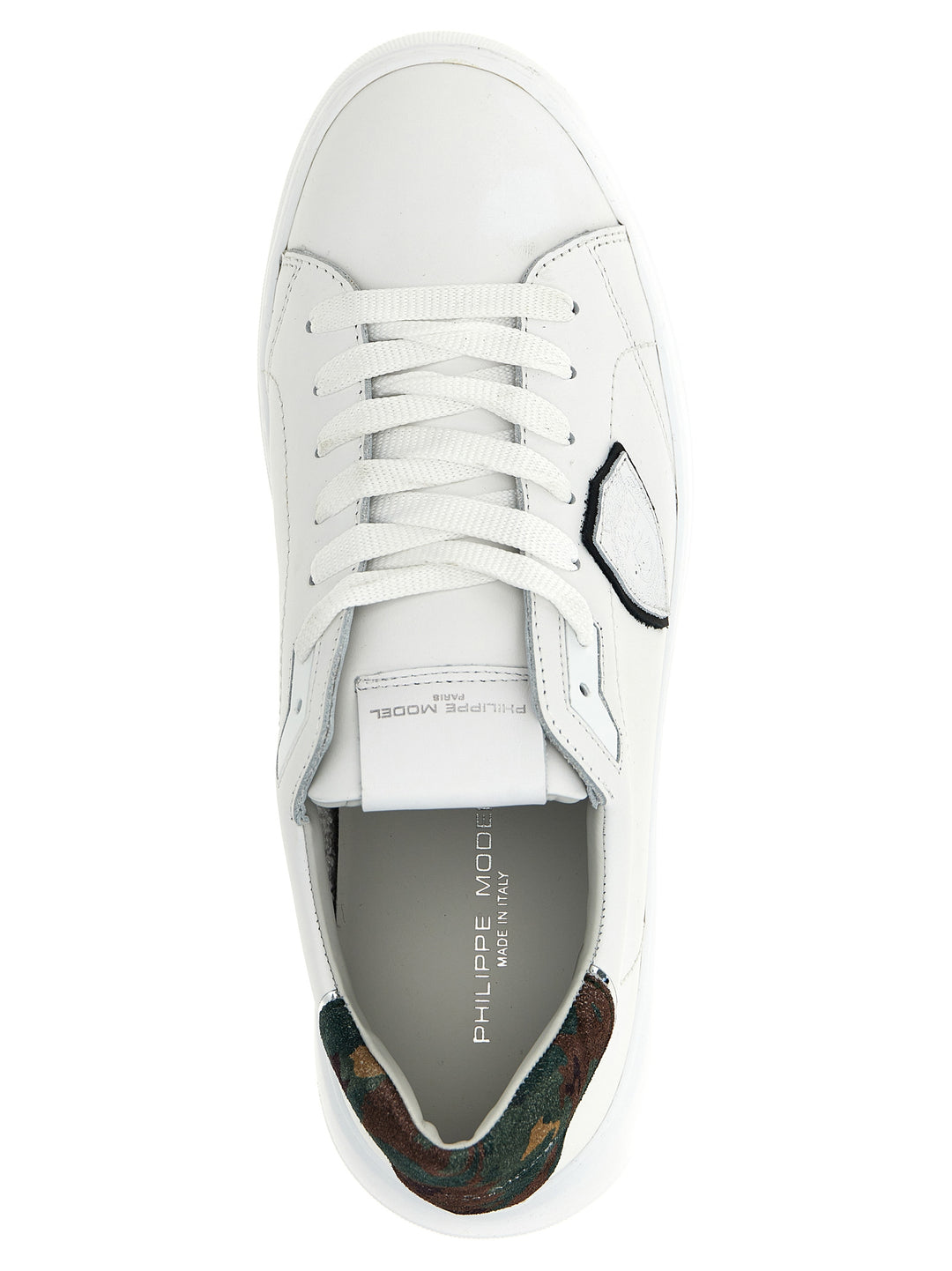 Temple Low Man Sneakers Bianco