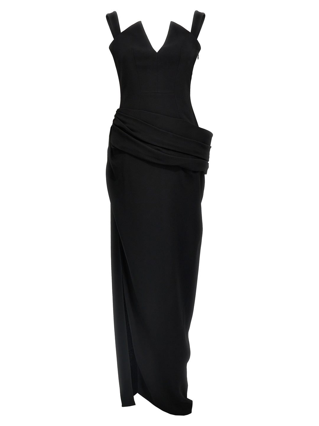 Draped Dress Abiti Nero