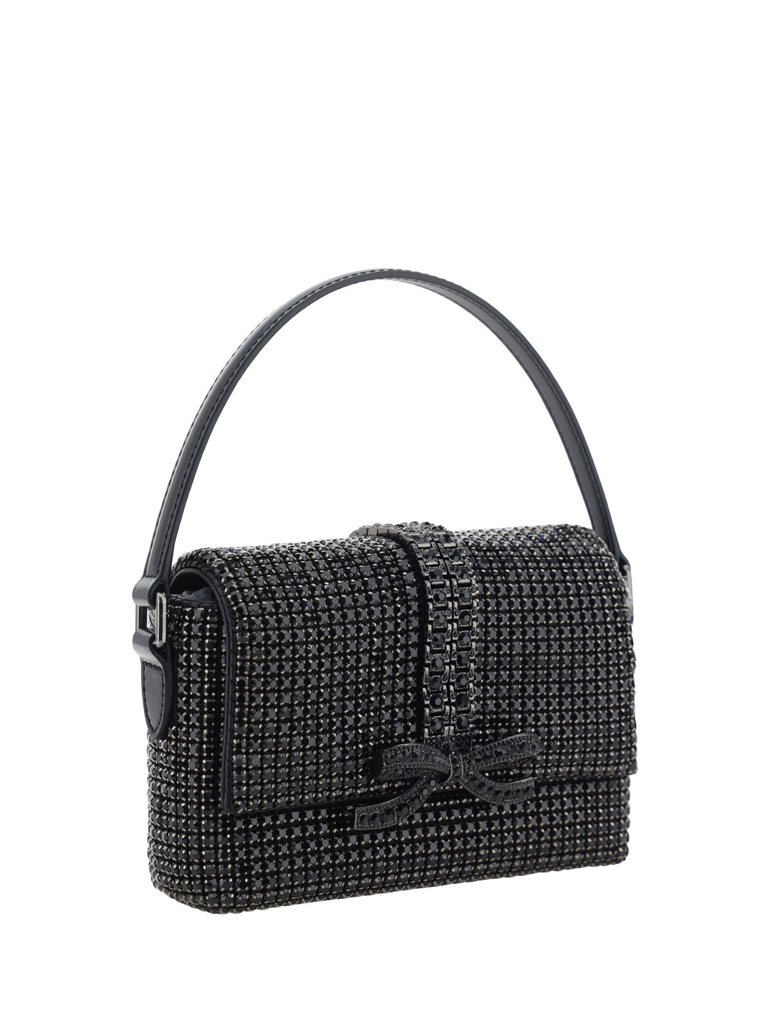 Borsa a Mano Baguette Strass