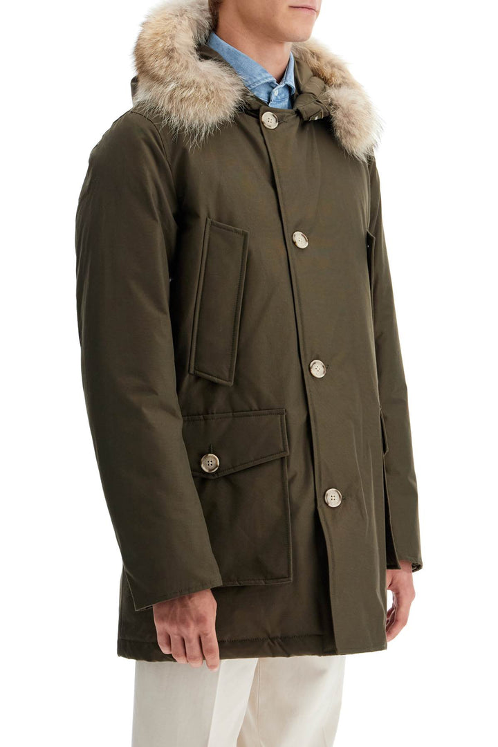 Parka Arctic In Ramar Cloth Con Pelliccia