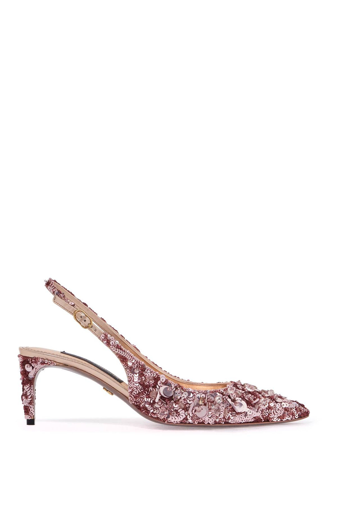 Décolleté Slingback Con Paillettes