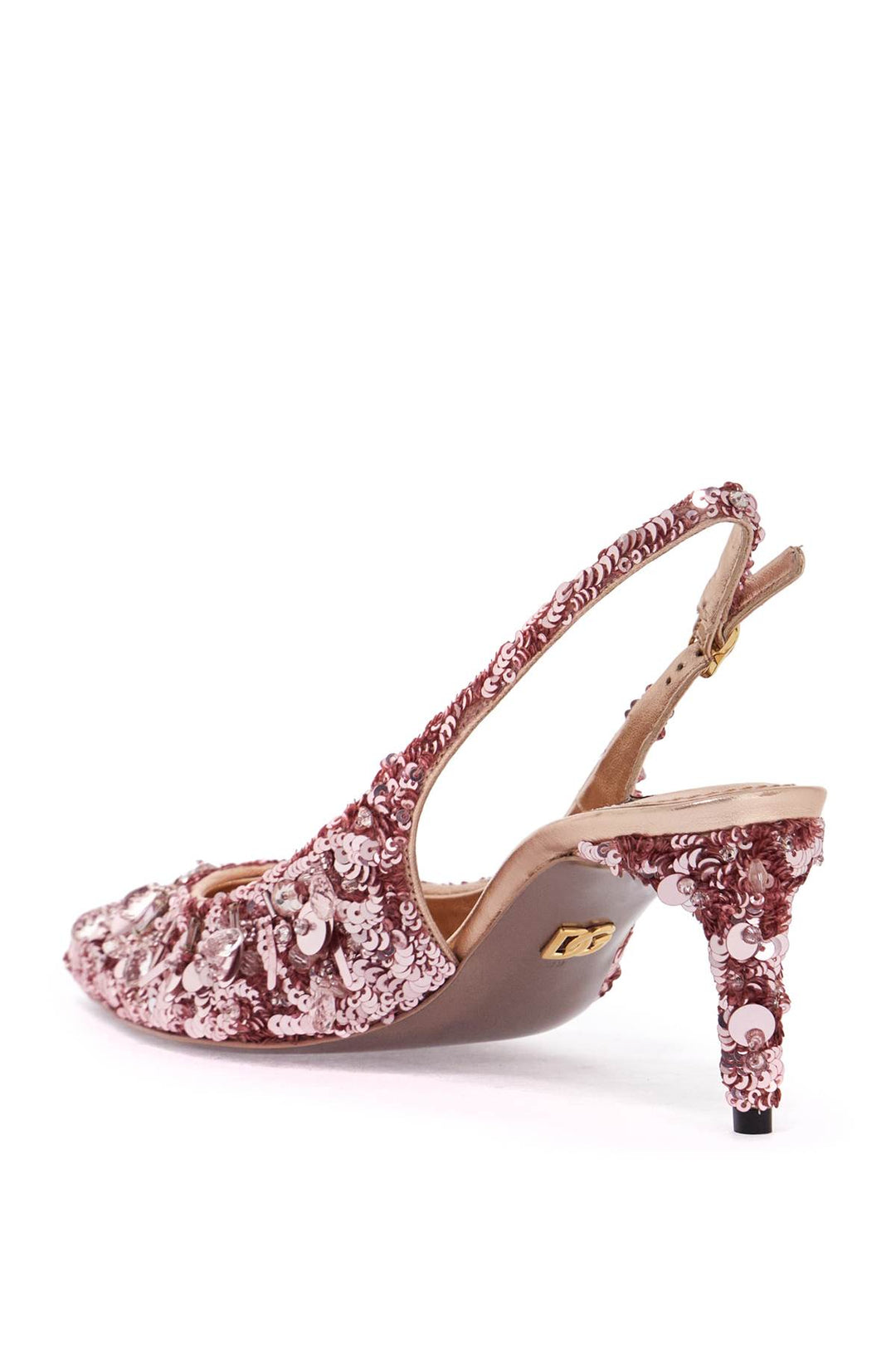 Décolleté Slingback Con Paillettes