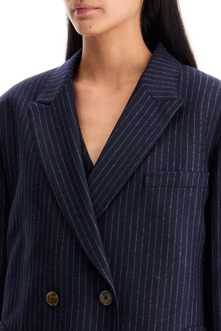 Blazer Gessato Lady Maud Nightbreak