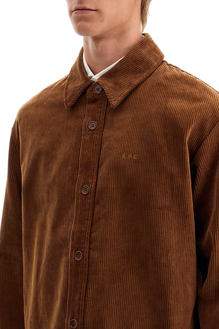 Overshirt Bobby In Corduroy