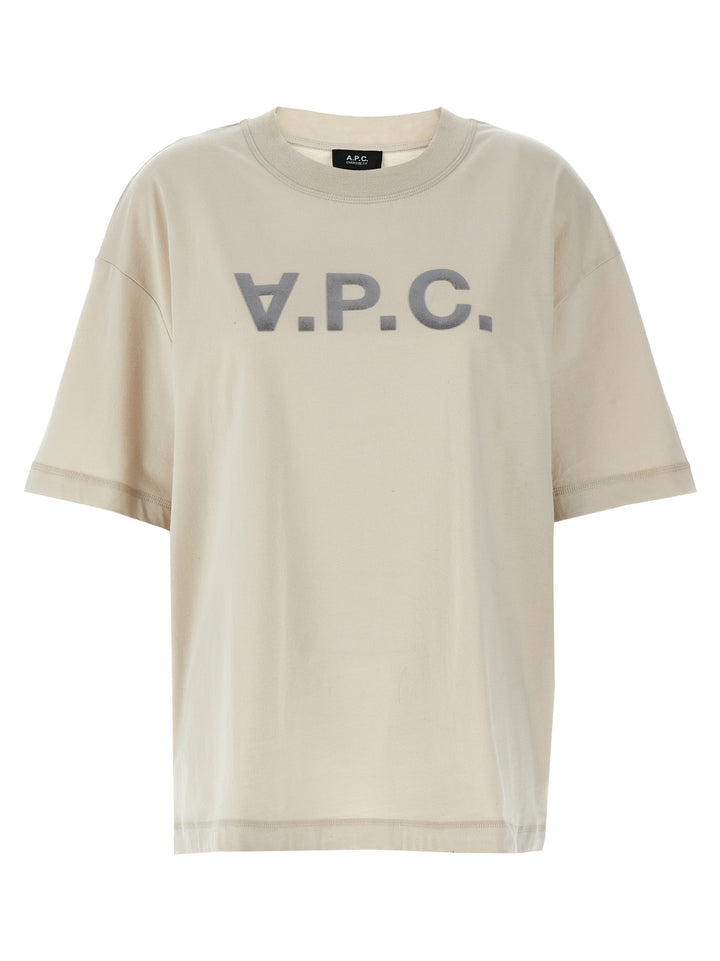 Oversize Grand Vpc T Shirt Beige