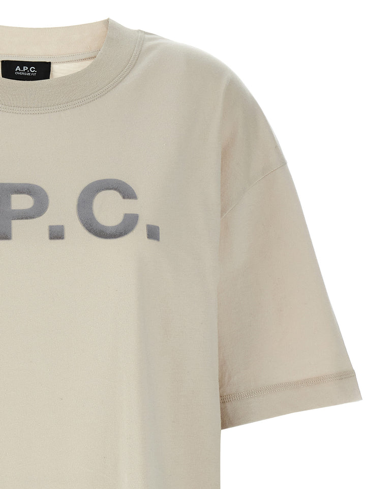 Oversize Grand Vpc T Shirt Beige