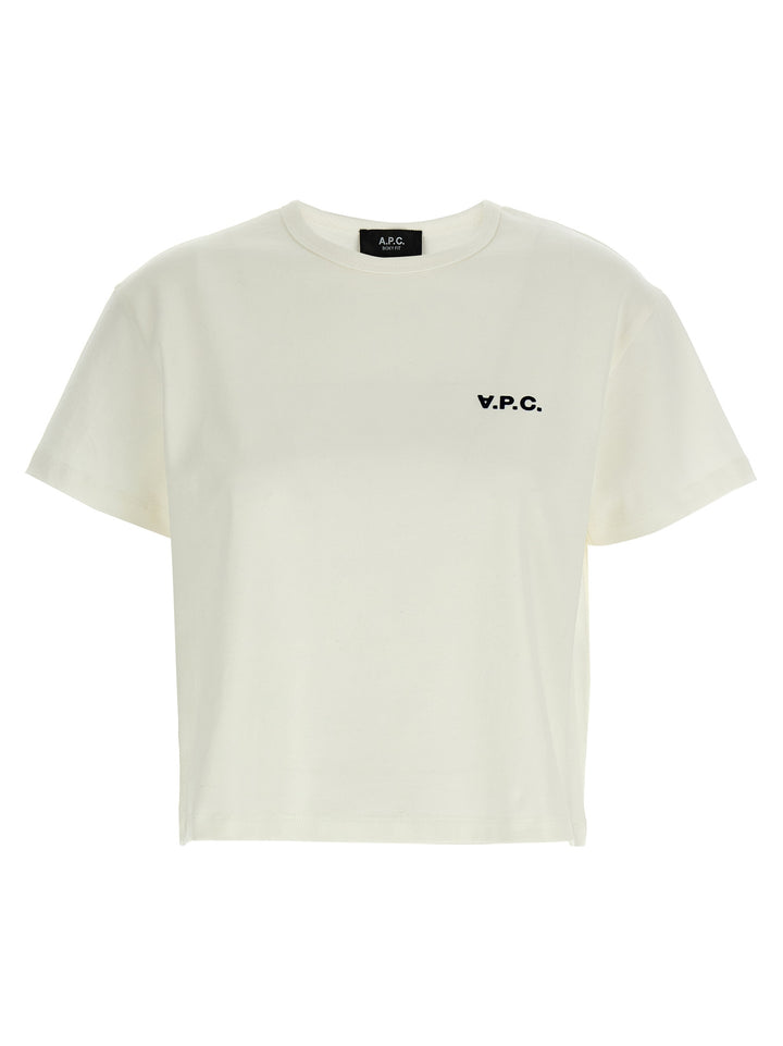 Boxy Petit Vpc T Shirt Bianco