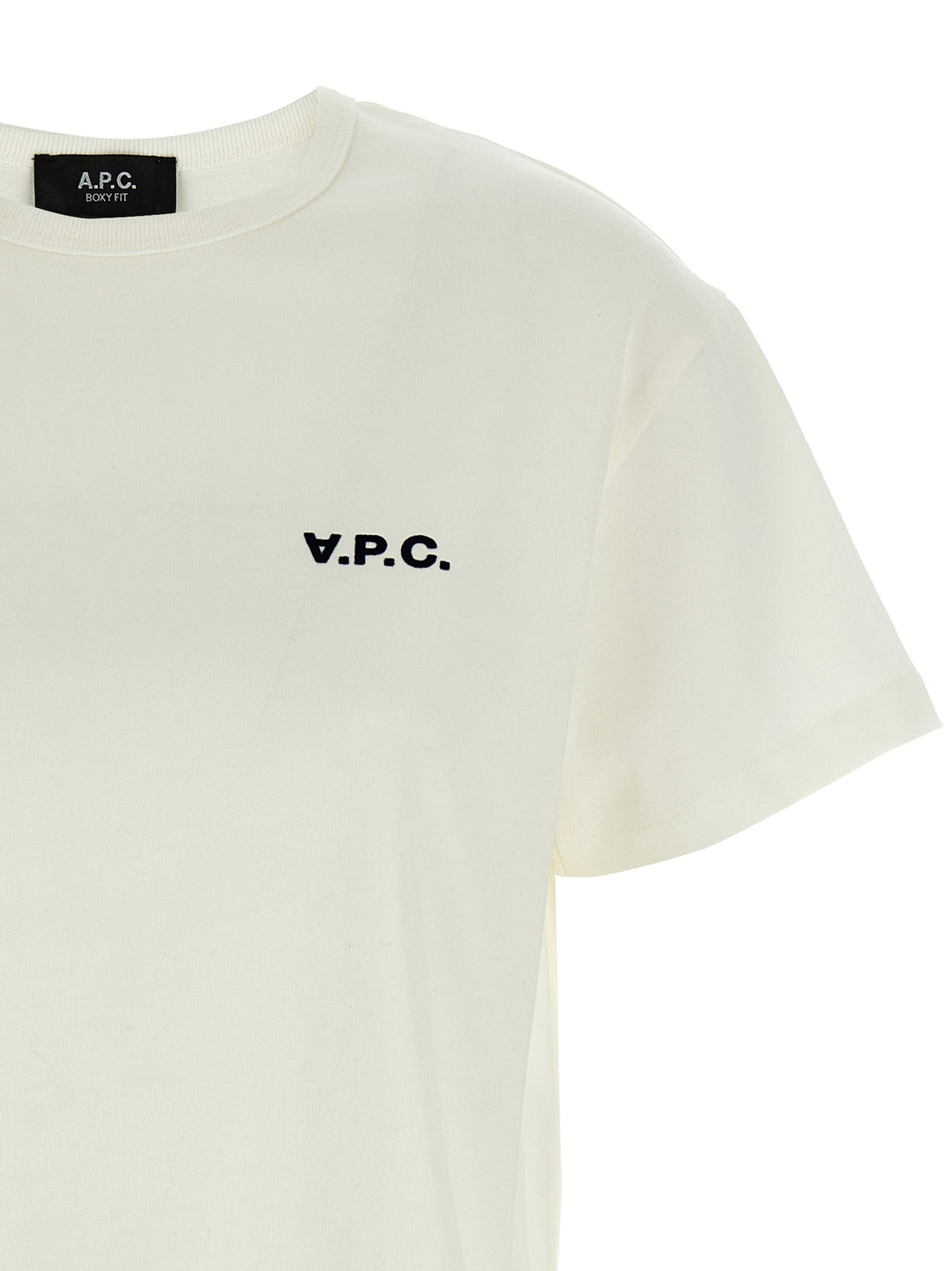 Boxy Petit Vpc T Shirt Bianco