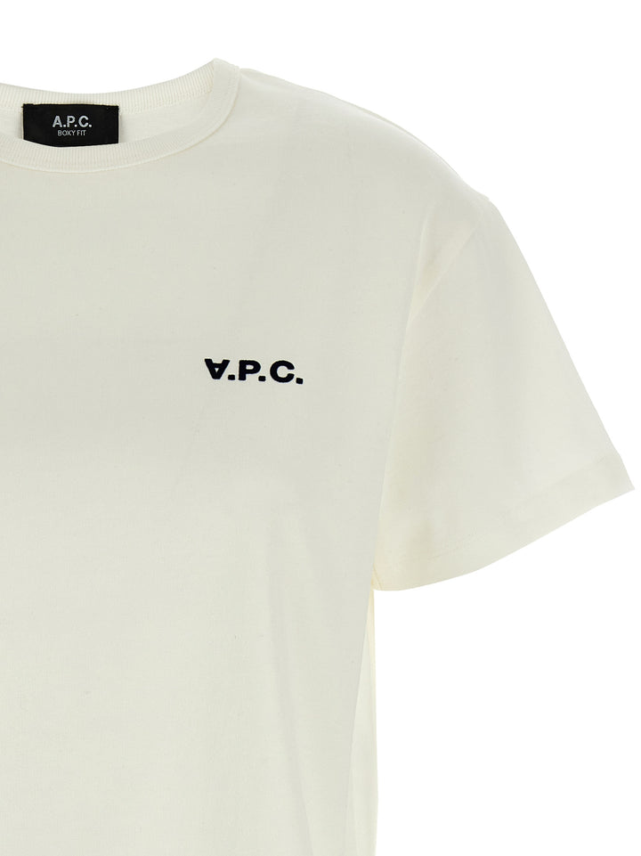 Boxy Petit Vpc T Shirt Bianco