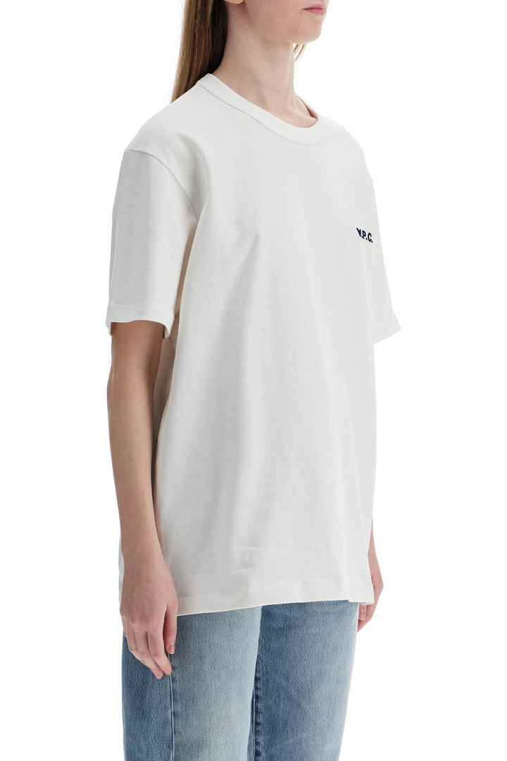 T Shirt Unisex Boxy In Cotone Biologico Bianco