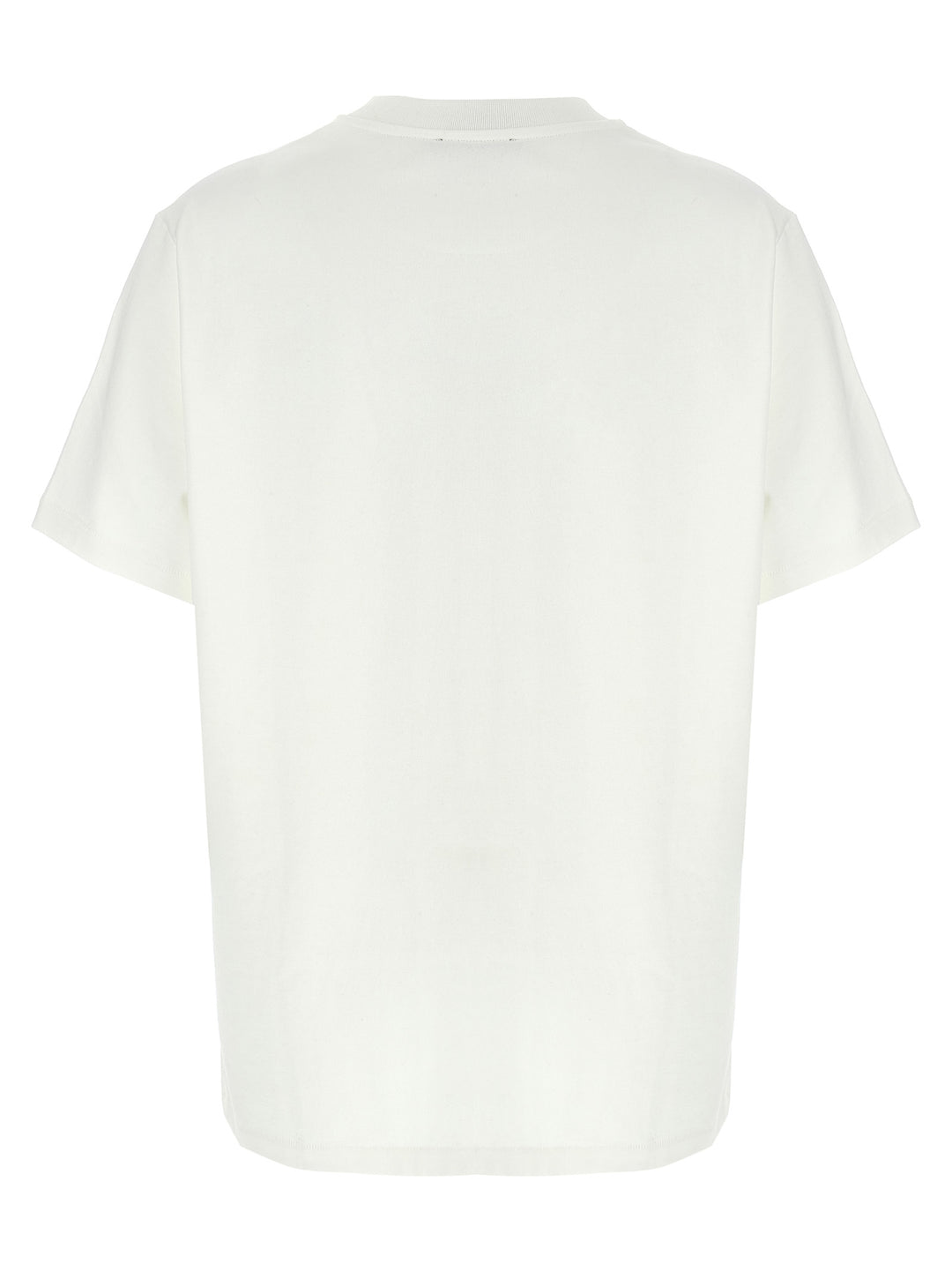 Logo Print T Shirt Bianco