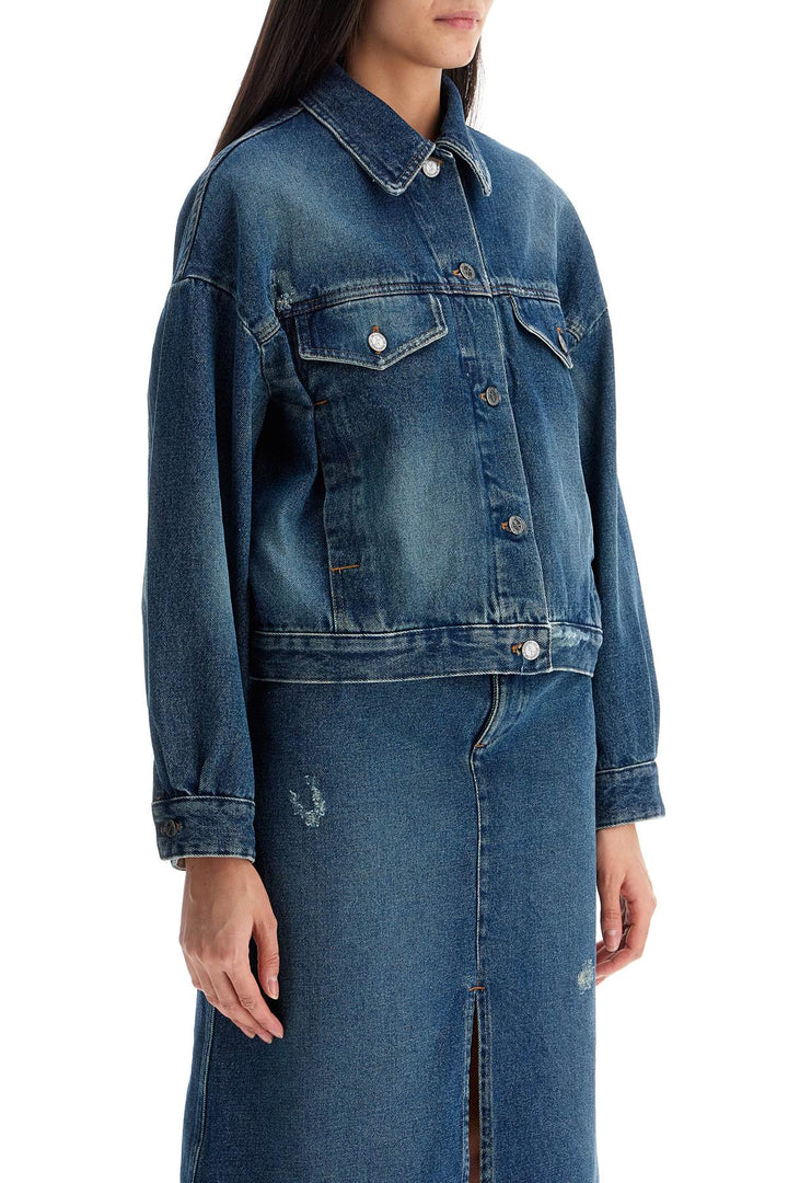 Giacca Boxy In Denim Cally