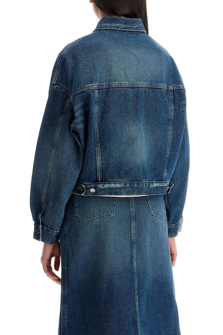 Giacca Boxy In Denim Cally