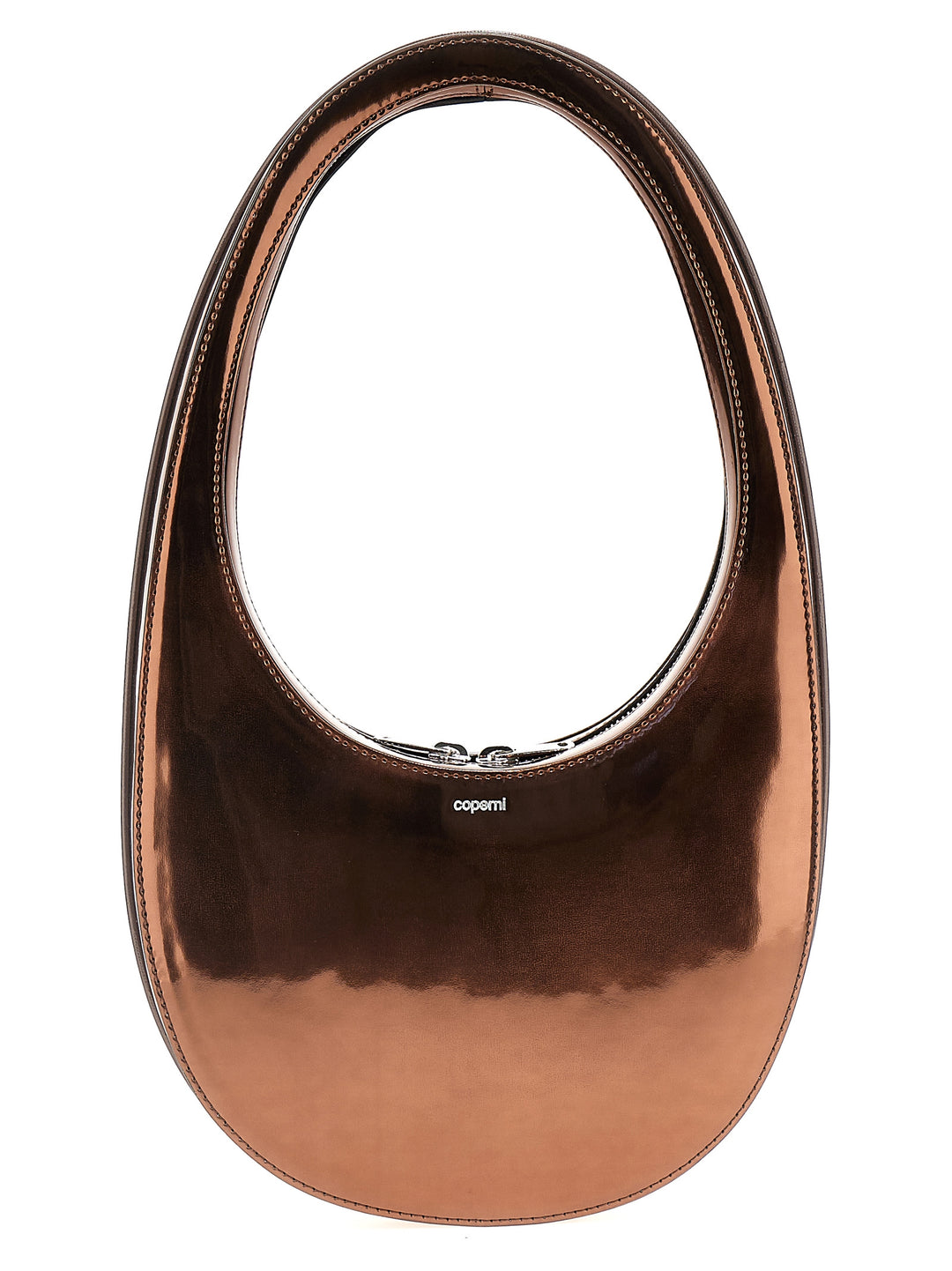 Mirrored Swipe Bag Borse A Mano Marrone