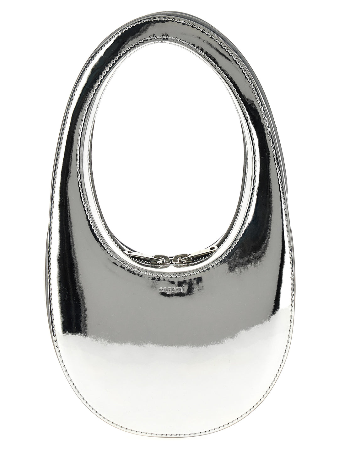 Mirrored Swipe Bag Borse A Mano Silver