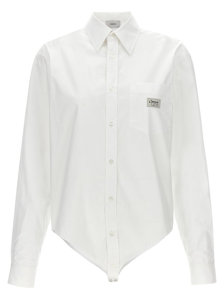 Bodysuit Shirt Camicie Bianco