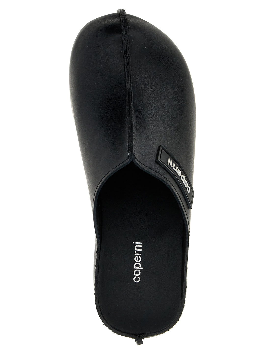 Branded Clog Wedge Zeppe Nero