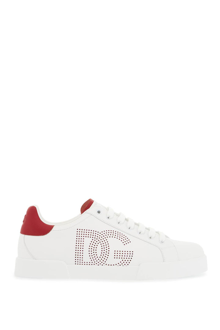 Sneakers Portofino Con Logo Traforato