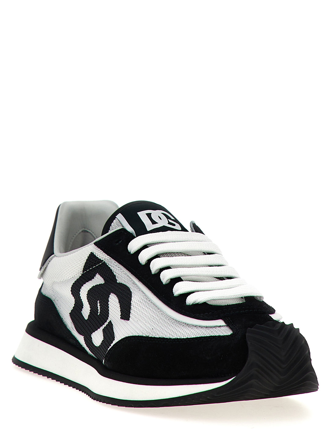 Dg Cushion Sneakers Bianco/Nero