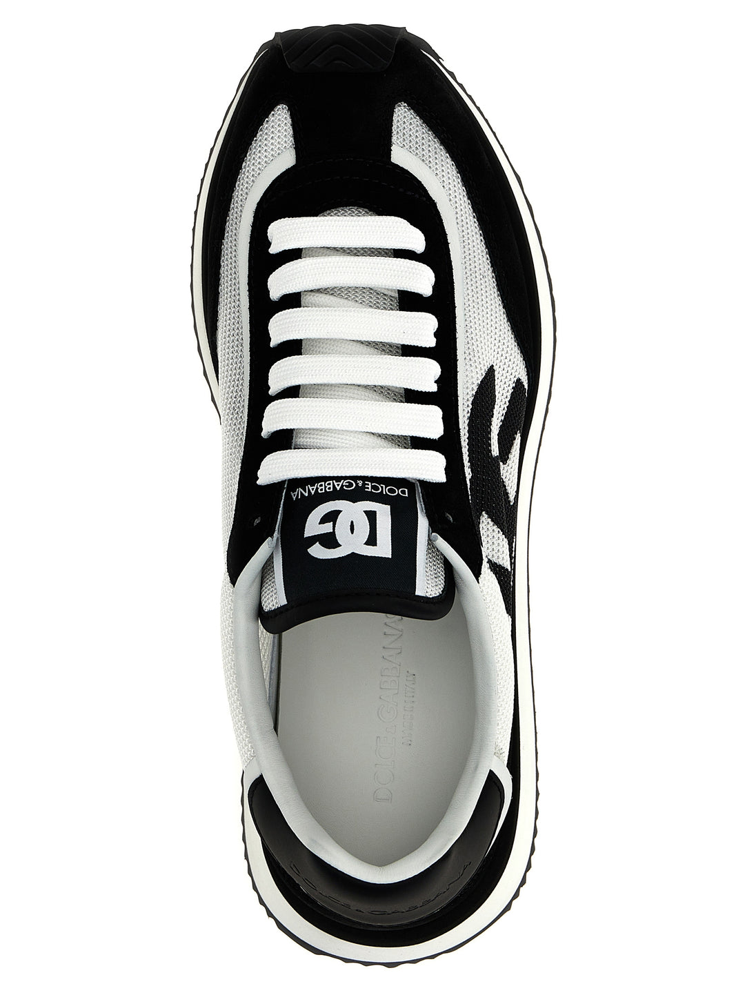 Dg Cushion Sneakers Bianco/Nero