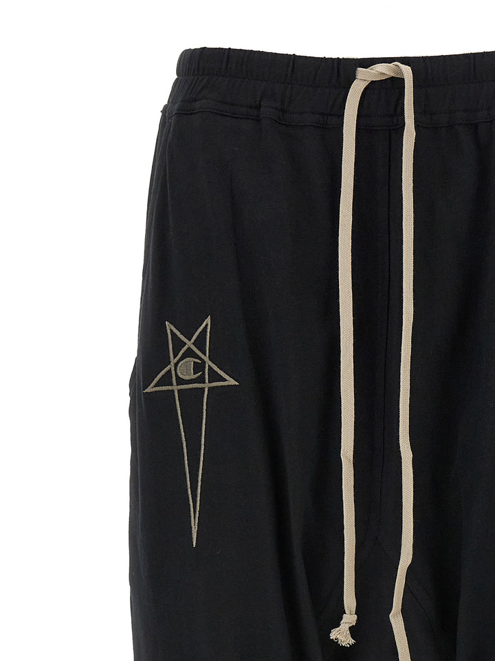 Rick Owens X Champion Joggers Pantaloni Nero