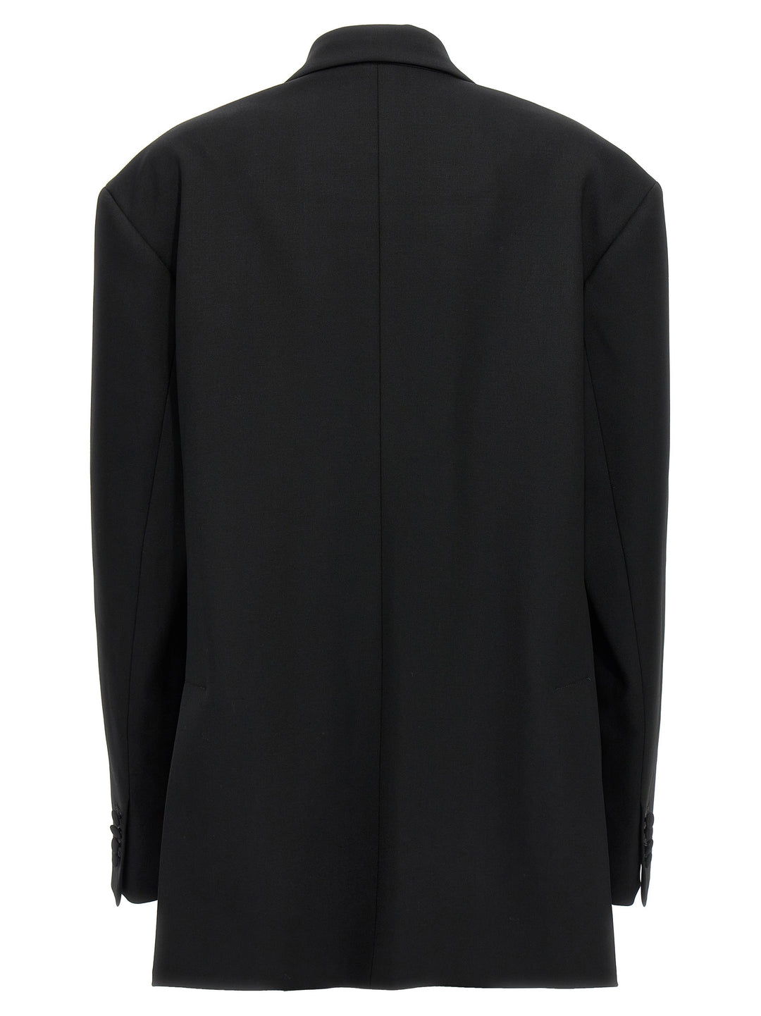 Over Double-Breasted Jacket Blazer And Suits Nero