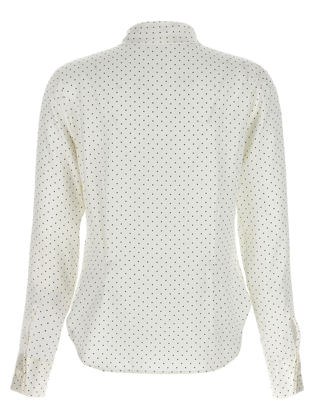 Polka Dot Silk Shirt Camicie Bianco/Nero