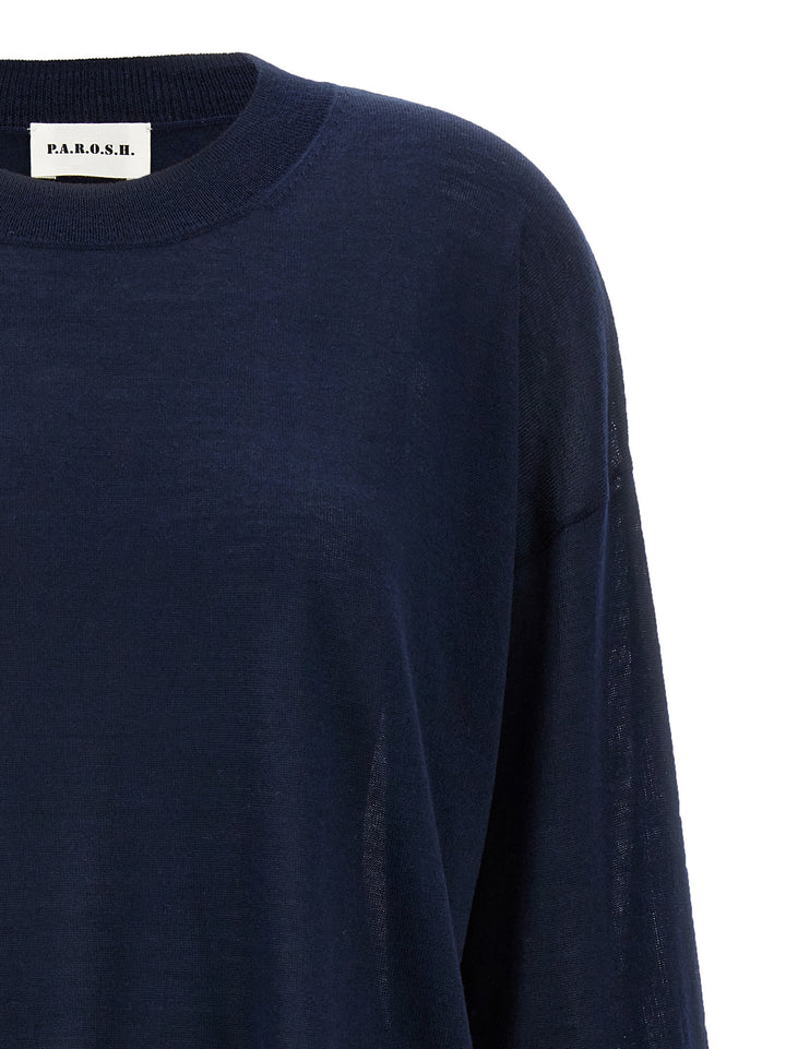 Crew-Neck Sweater Maglioni Blu