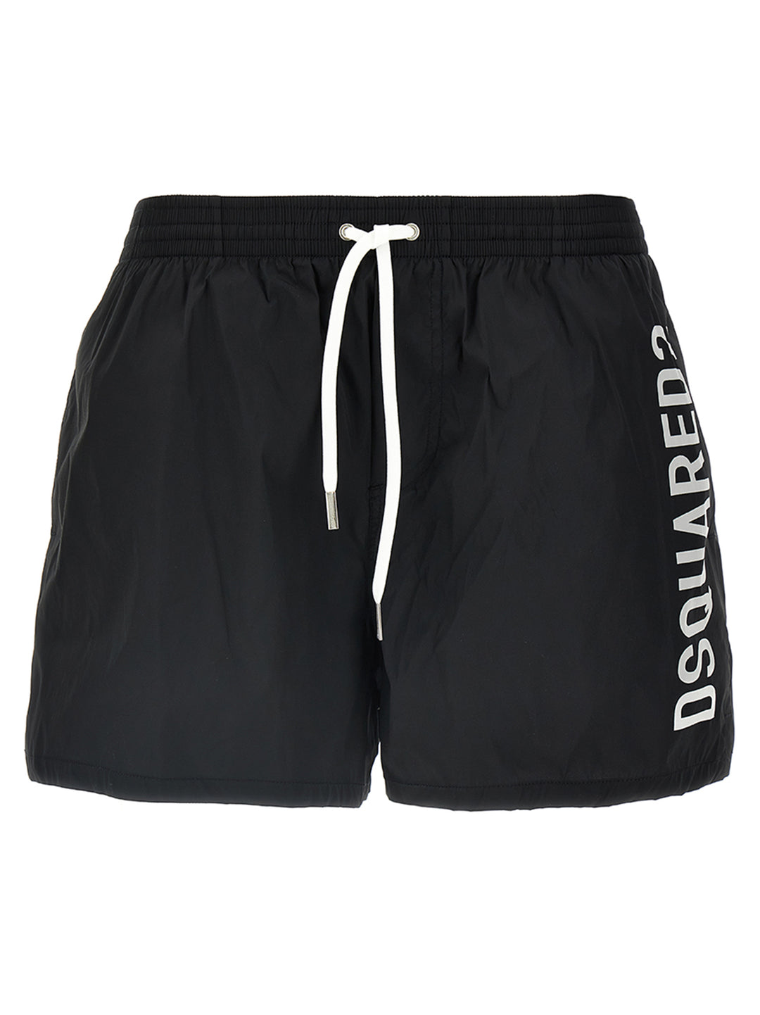 Midi Boxer Shorts Beachwear Nero