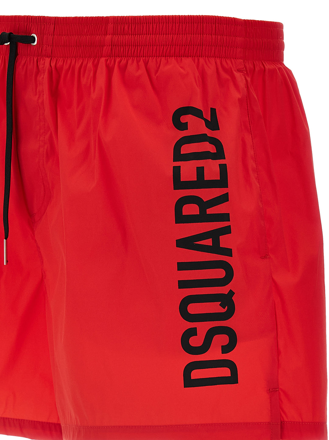 Midi Boxer Shorts Beachwear Rosso