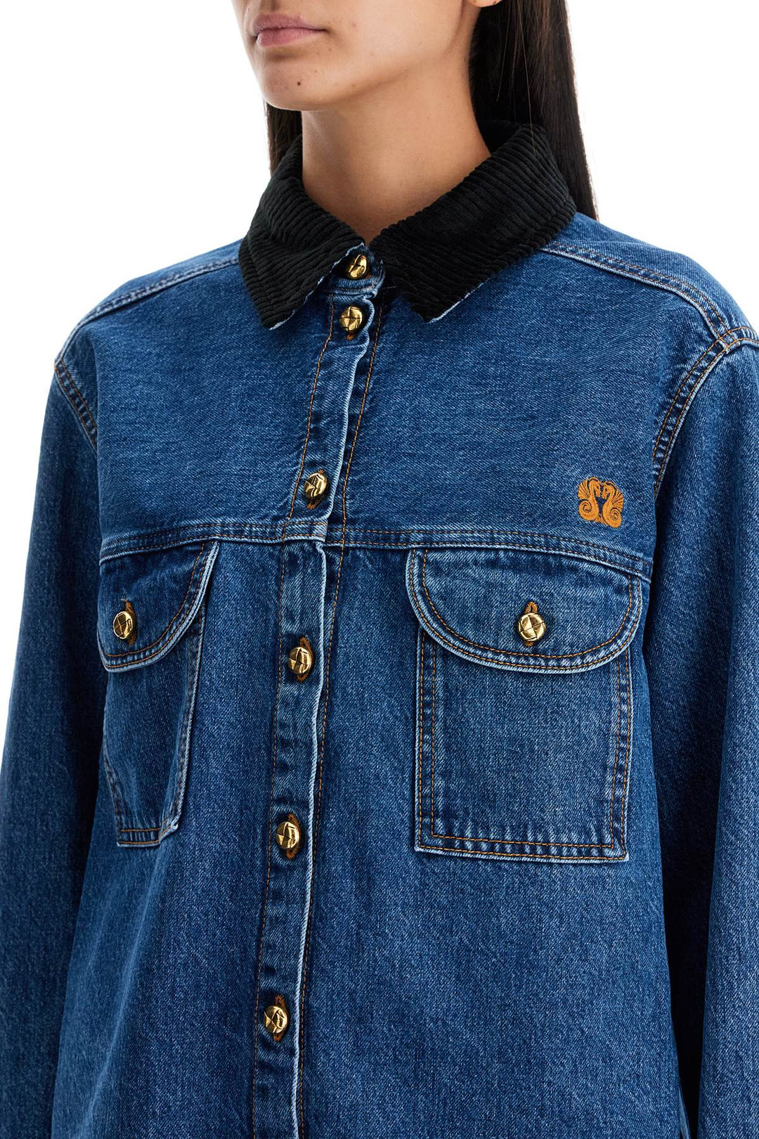 Overshirt In Denim Nariida Senner