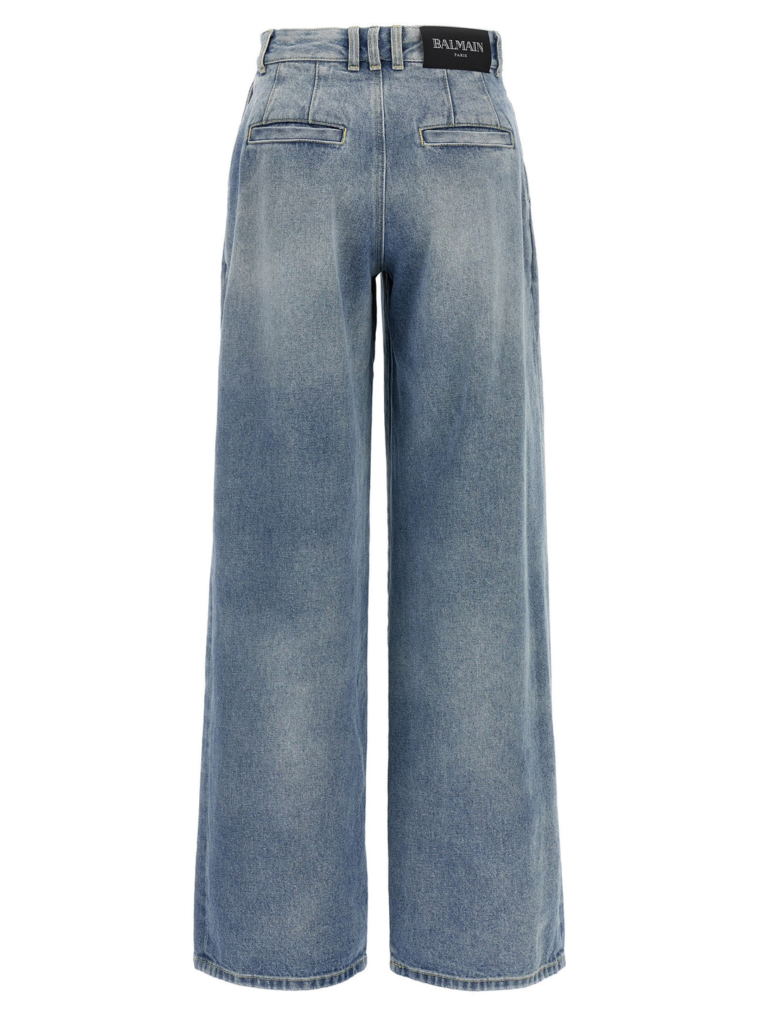 Pleated Jeans Celeste