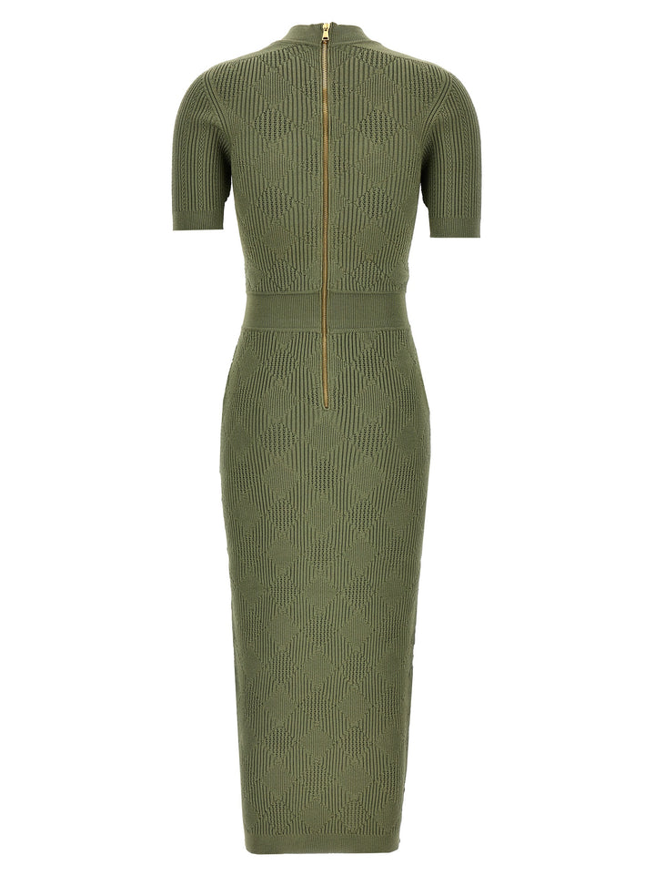 Openwork Knit Dress Abiti Verde