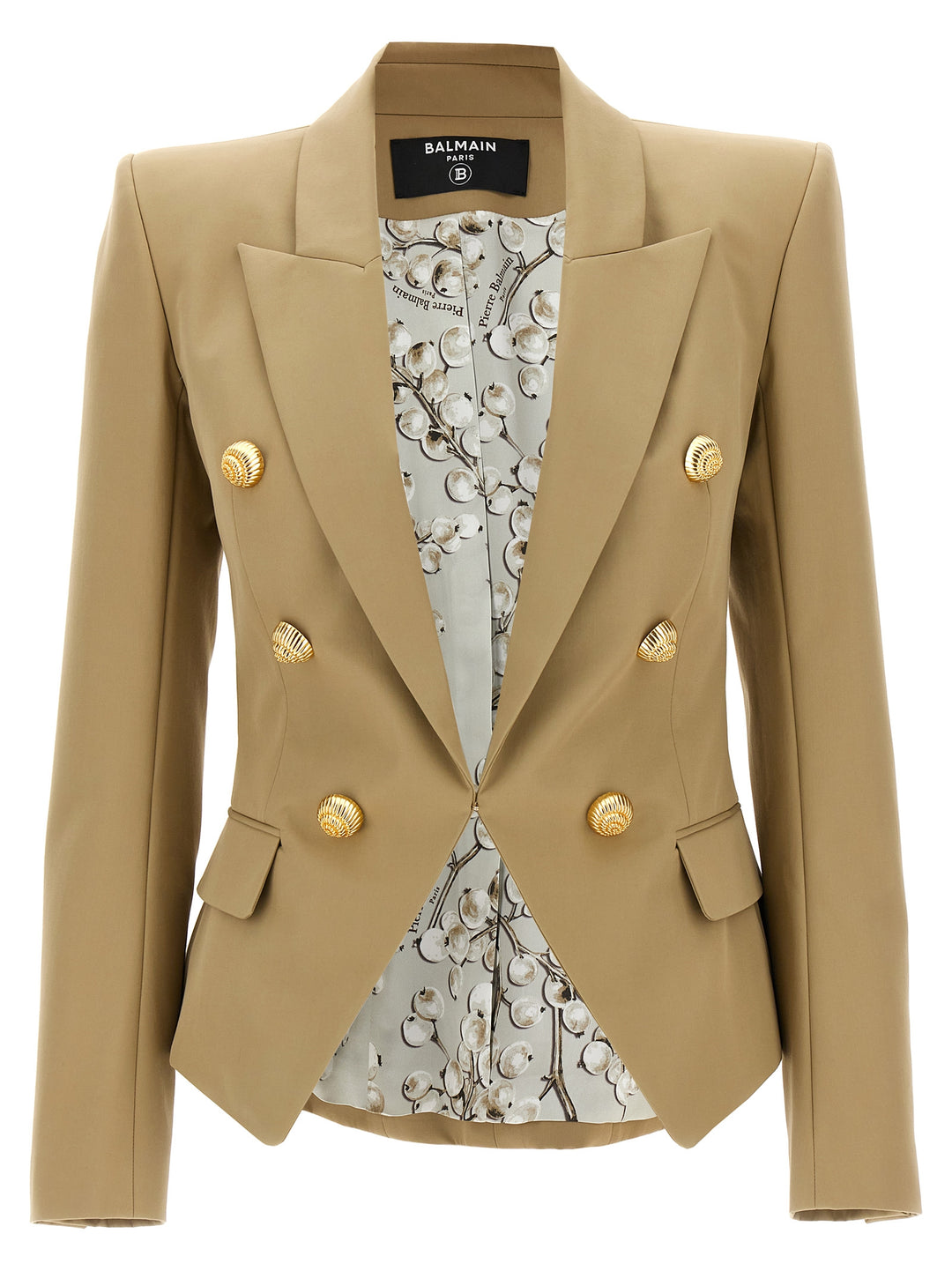 Chiocciola Blazer And Suits Beige