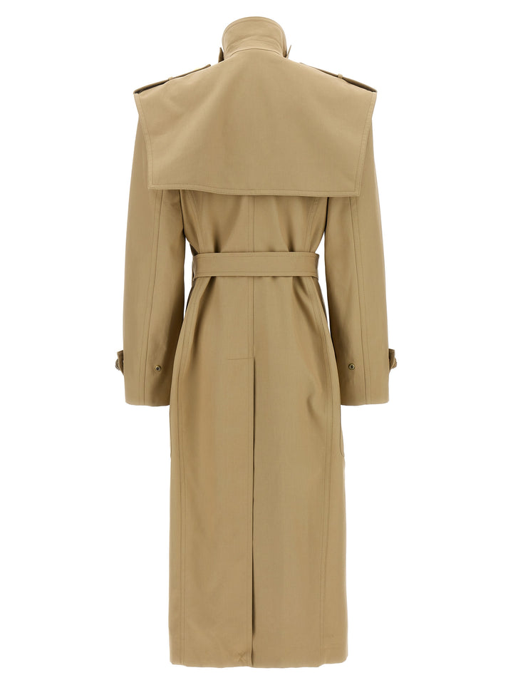 Chiocciola Trench E Impermeabili Beige