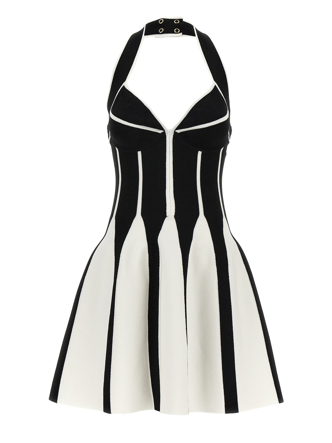 Skater Dress Abiti Bianco/Nero