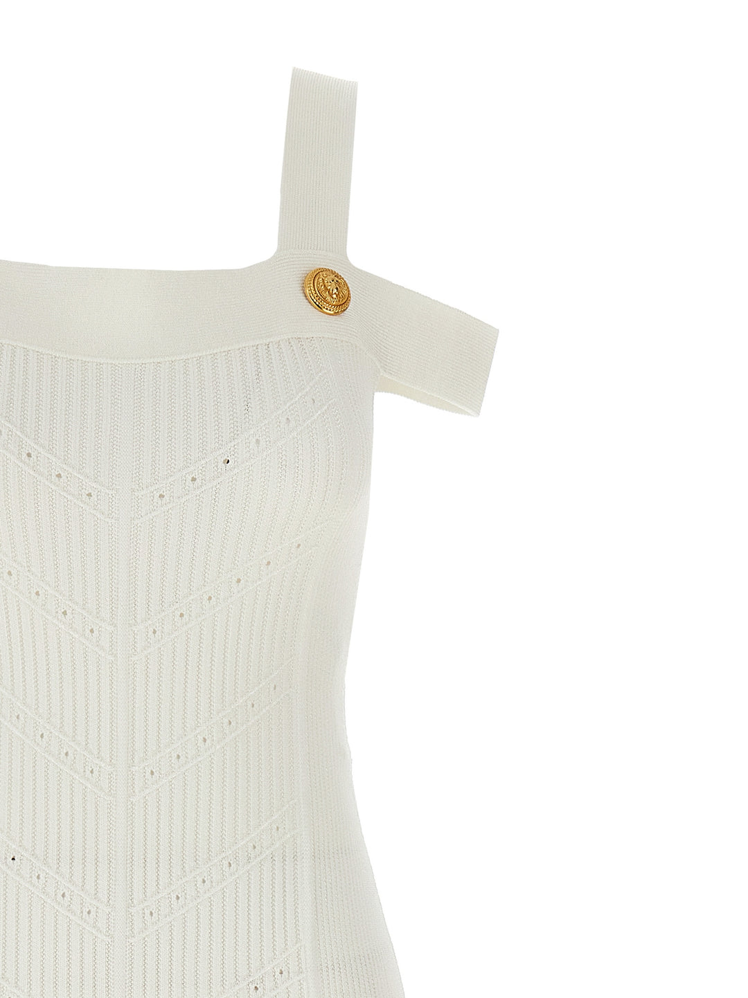 Knitted Dress Abiti Bianco