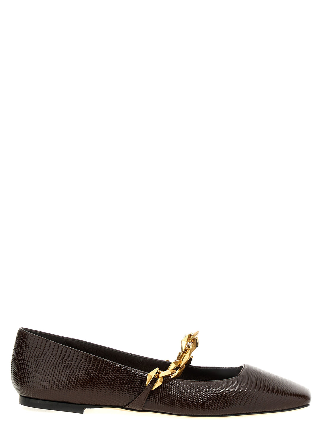 Diamond Tilda Flat Shoes Marrone