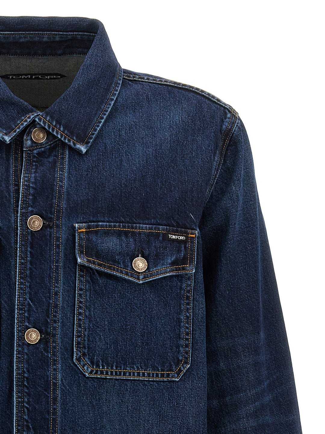 Denim Shirt Camicie Blu