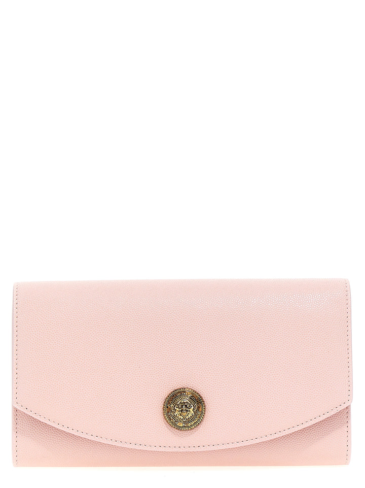 Emblem Clutch Rosa