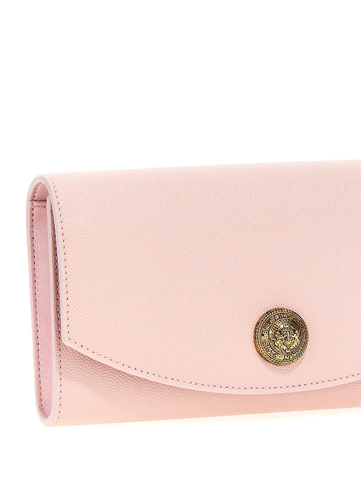 Emblem Clutch Rosa