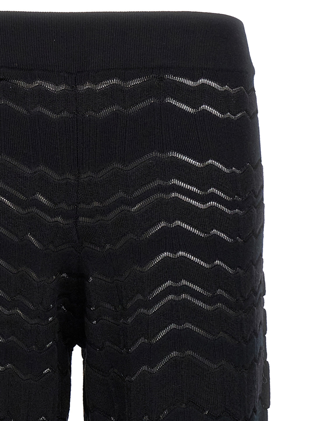 Zig Zag Pantaloni Nero