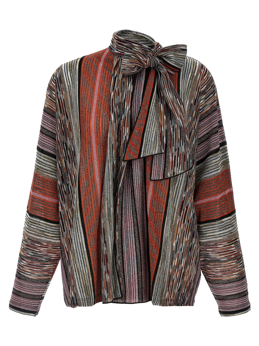 Lamé Stripes Blouse Camicie Multicolor