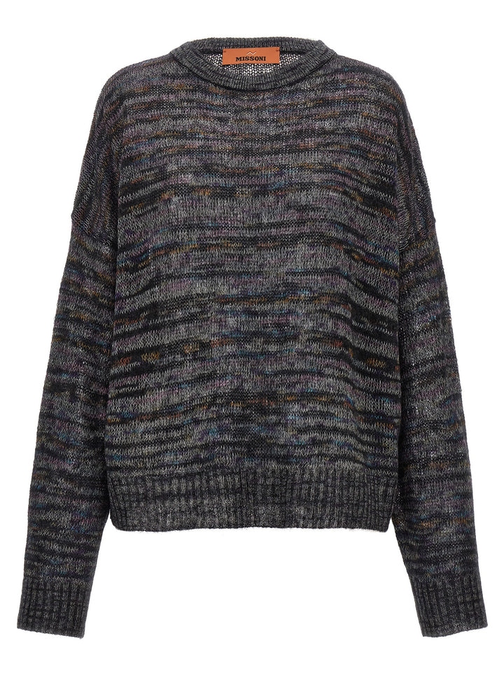 Tie-Dye Pattern Sweater Maglioni Multicolor