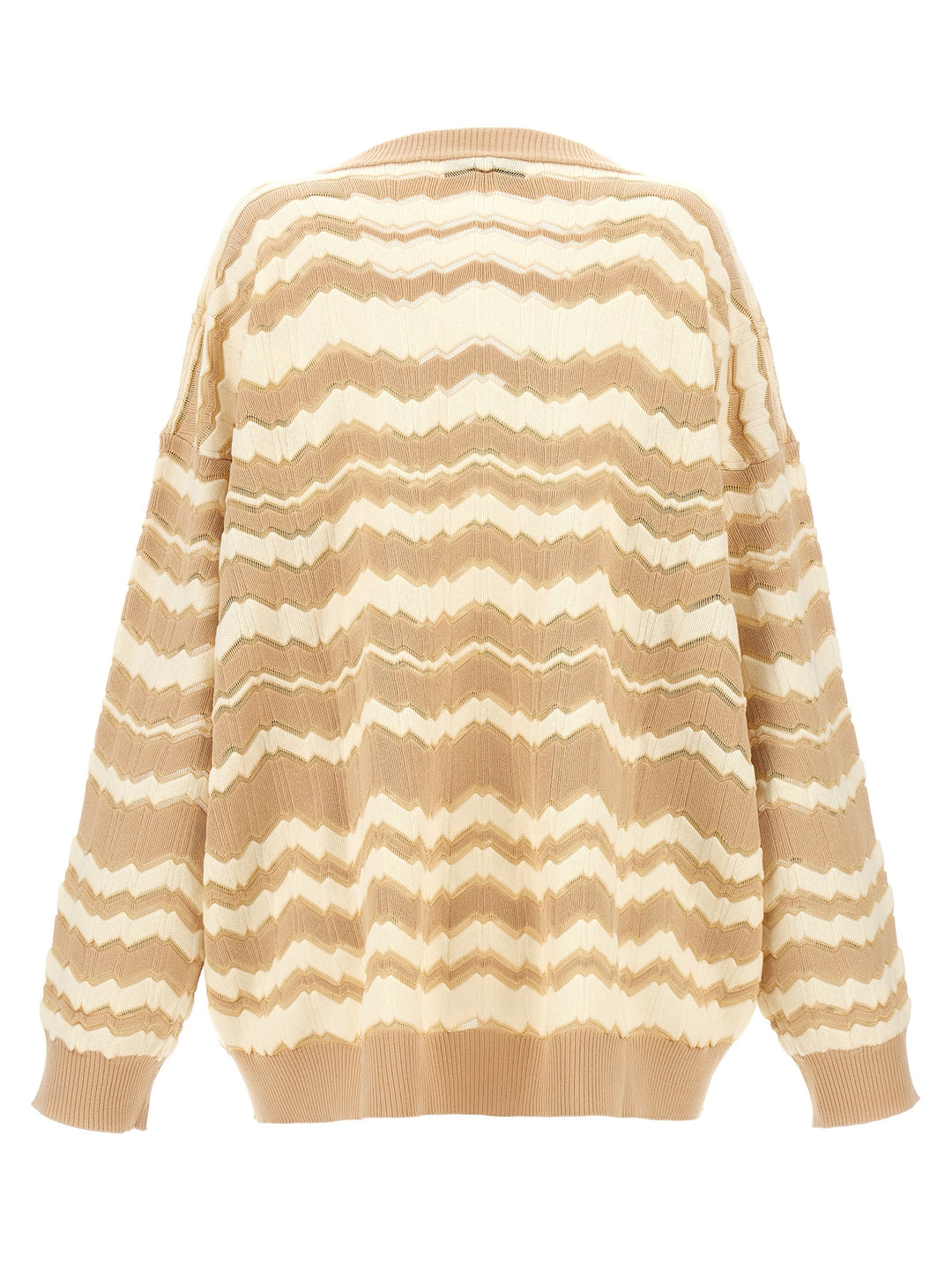 Zig Zag Maglioni Beige