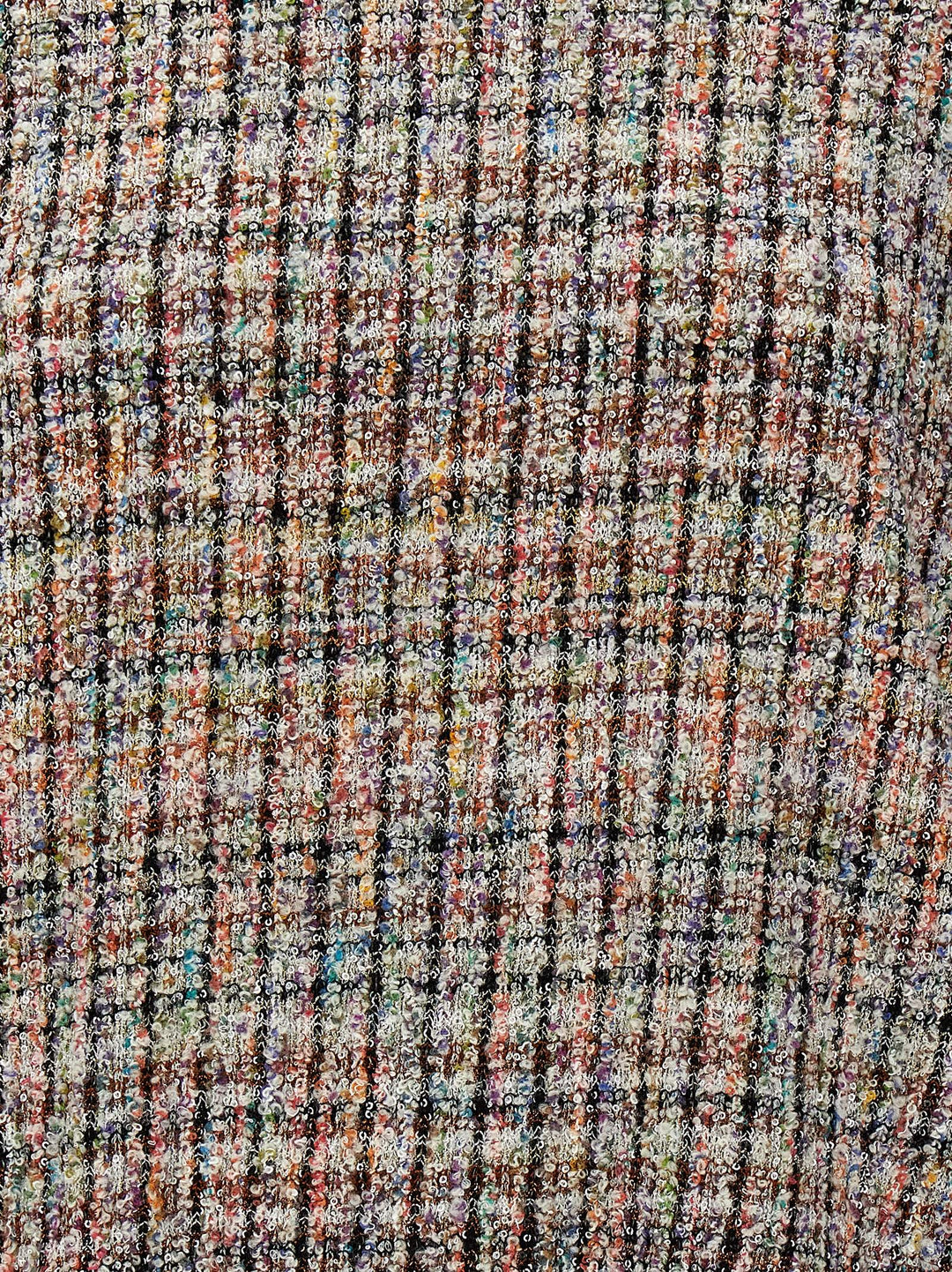 Sequin Bouclé Sweater Maglioni Multicolor