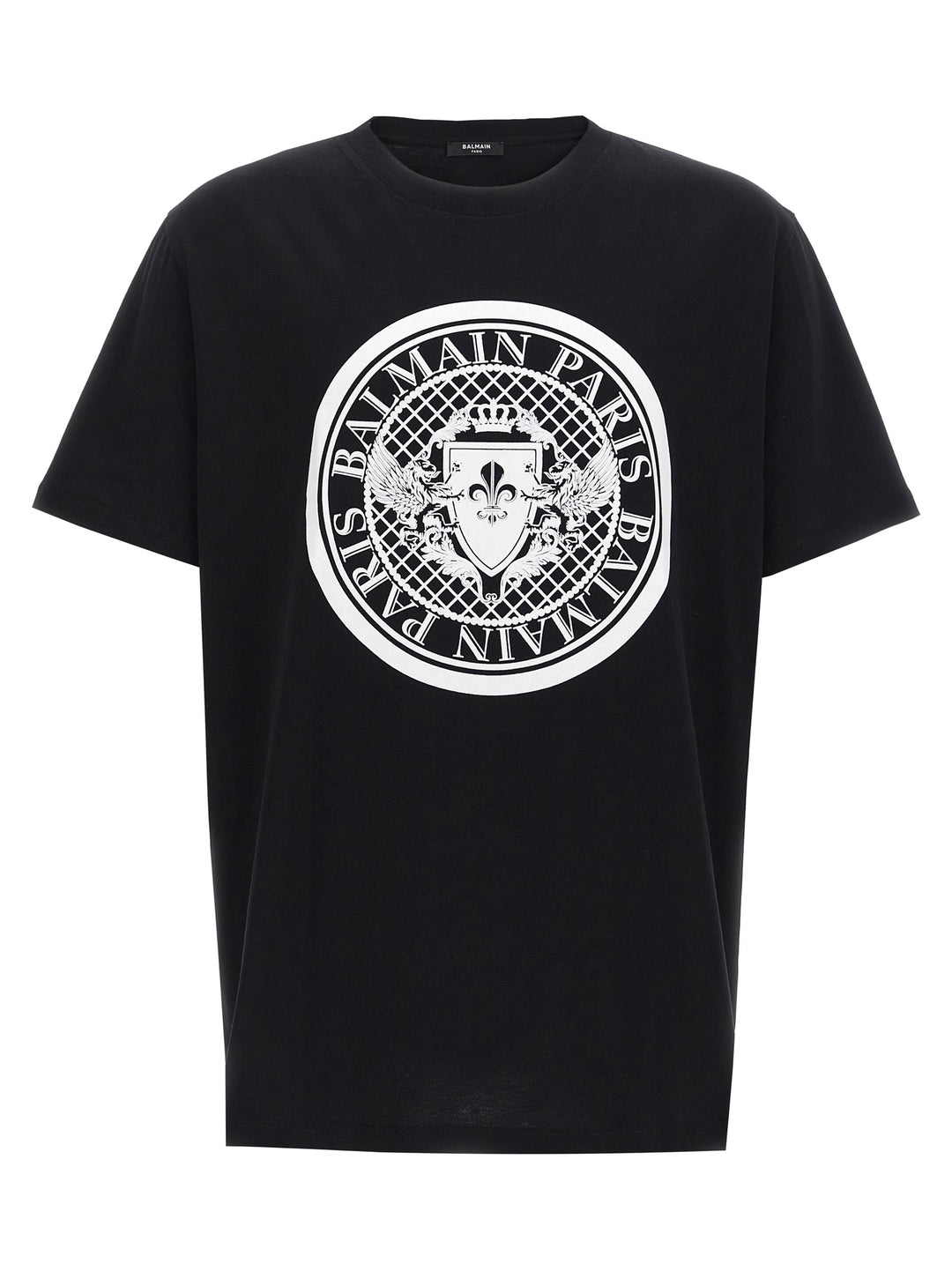 Velvet Logo T Shirt Bianco/Nero